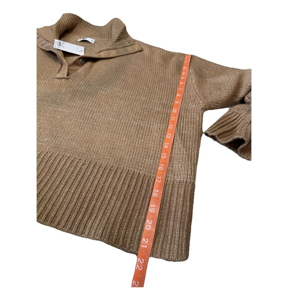 Sonoma Tan Cowl Neck Sweater - Picture 15 of 16